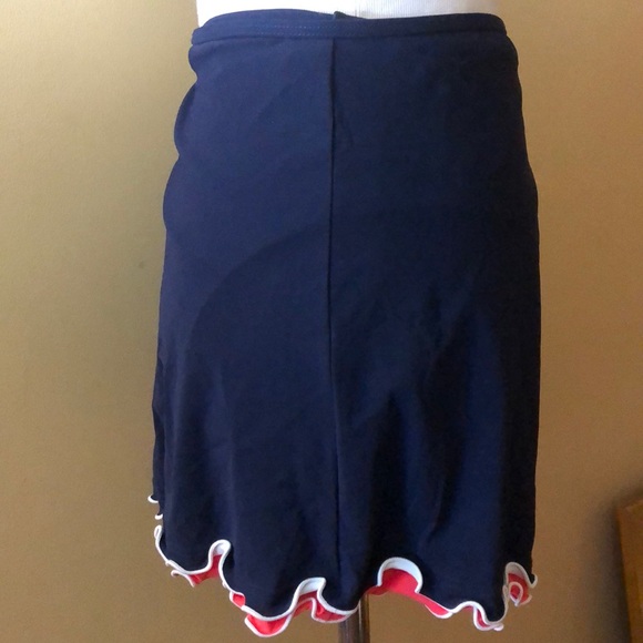GOTTEX Size 24W Sarong-Look Bikini Swim Bottom Brief + Skirted Ruffle  $102 NEW - Picture 3 of 8